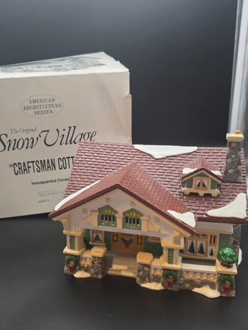 Deptment 56 #5473-2 "CRAFTSMAN COTTAGE" 1992 vintage